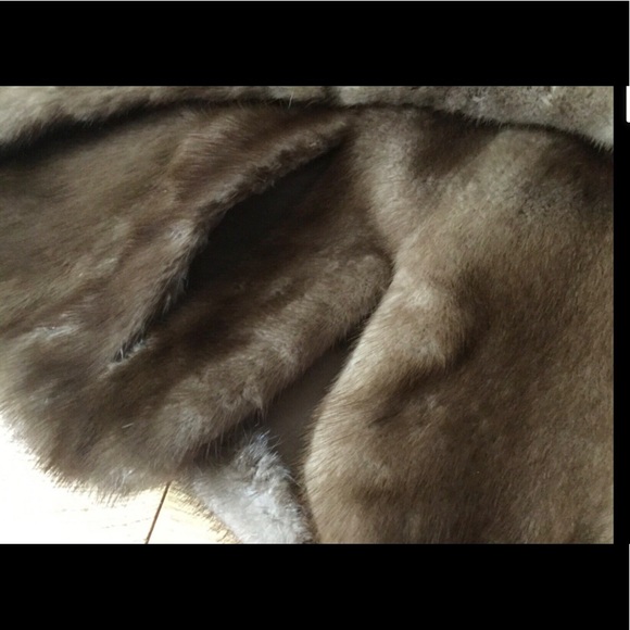 Vintage MINK Fur CAPE Stole Autumn Haze S/M/L-OS - Picture 6 of 12